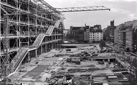 «Renzo Piano & Richard Rogers» exhibition at The Centre Pompidou