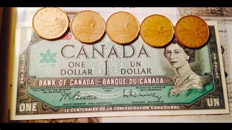 1967 Canadian Dollar Bill - YouTube