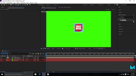Creating Green Screen Videos In Adobe After Effects CC 2018