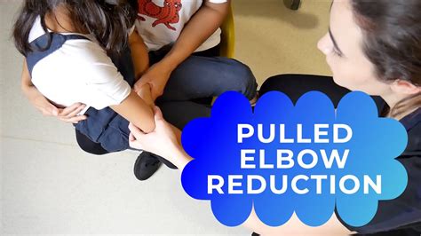 How to reduce a pulled elbow (nursemaid's elbow reduction)? - YouTube