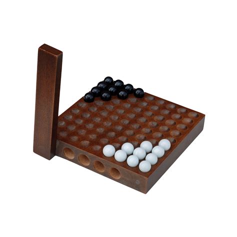 Classic Chinese Checkers – 5 Inch Travel Size – Wood Expressions