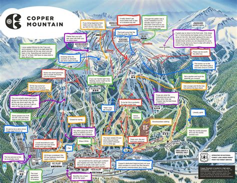 Honest Trail Map - Copper Mountain : r/COsnow