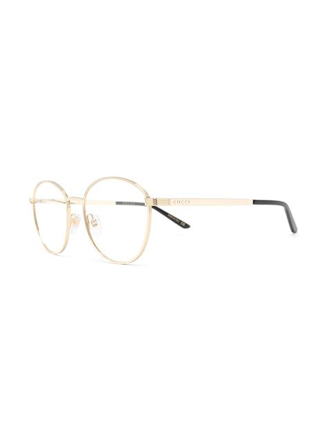 Gucci Eyewear round-frame Glasses - Farfetch