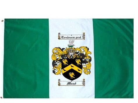 Mead Coat of Arms Flag / Family Crest Flag – Family Crests / Coat of ...