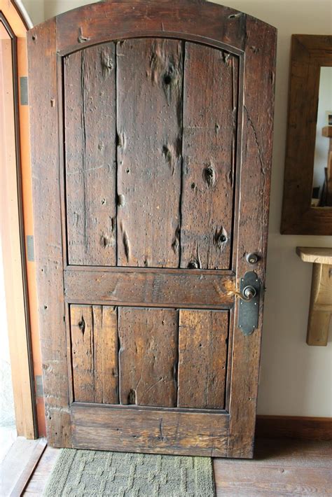 Rustic Front Doors on Pinterest