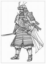 Samurai Coloring Pages  Unleash Your Inner Warrior – MrColoringCom sketch template