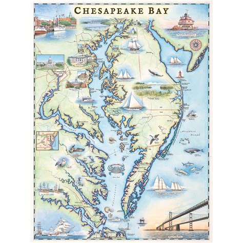 Unraveling The Chesapeake Bay: A Comprehensive Guide To Its Map - Sundance Resort Trail Map ...