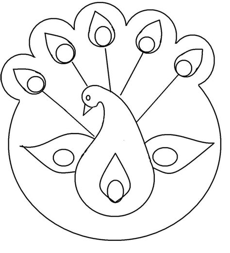 20+ Rangoli Coloring Pages - JozefMoaaiz