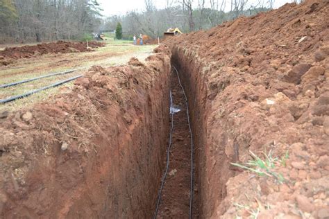 Geothermal Horizontal Loop Installation at Kingston Cabin | Kingston ...