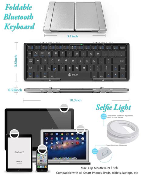 Win A Bluetooth Keyboard & Selfie Ring Light | The Life of Elisa