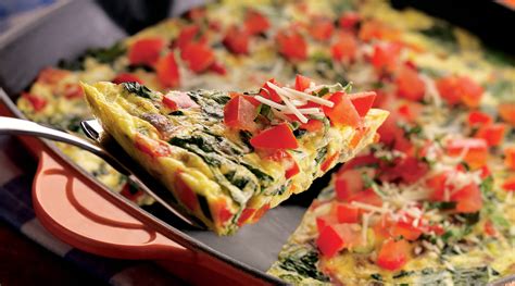 Vegetable Frittata with Asiago Cheese Recipe | Wisconsin Cheese