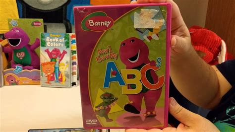 Kiana's Barney DVD Collection! - YouTube