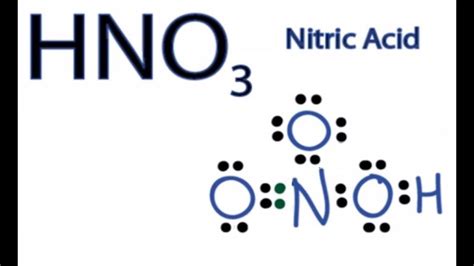 HNO3 Lewis Structure, Molecular Geometry, Hybridization, and MO Diagram - Techiescientist