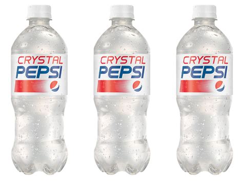 Crystal Pepsi Is Coming Back Again in Honor of Its 30th Anniversary