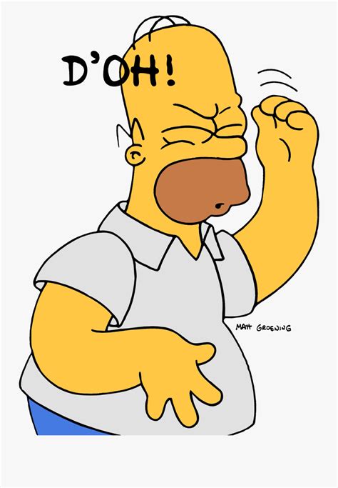 Homer That Feeling When - Homer Simpsons Doh Png , Free Transparent Clipart - ClipartKey