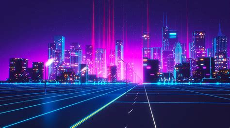 "Retrowave" is a short 80s-inspired animation created by German freelance artist and graphic ...