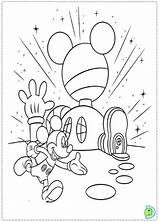 Mickey Mouse Clubhouse Coloring Page  DinoKidsorg sketch template