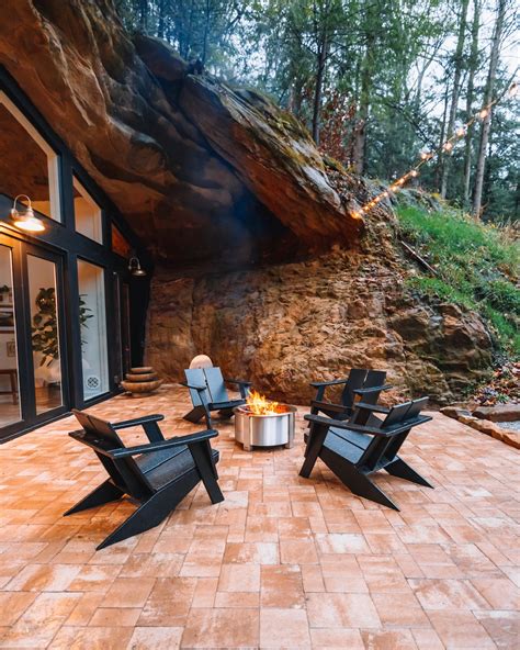 The Cave — Luxury Hocking Hills, Ohio Cabins & A-Frame | Dunlap Hollow