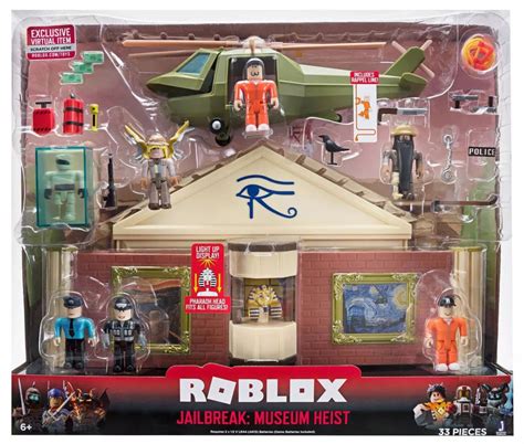 Roblox Desktop Series Jailbreak Museum Heist 3 Playset Jazwares - ToyWiz