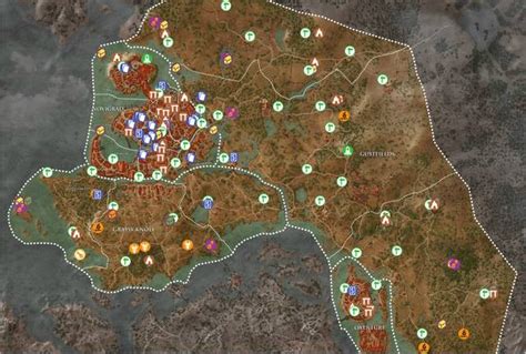 The Witcher 3: Wild Hunt all Collectibles Locations Maps