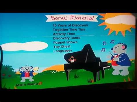 Baby Mozart 2008 DVD Menu - YouTube