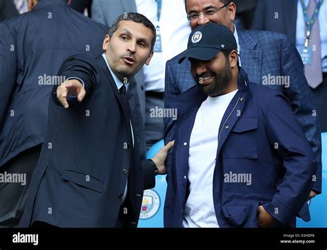 Manchester City Chairman Khaldoon Al Mubarak during the Premier Stock Photo: 158350592 - Alamy