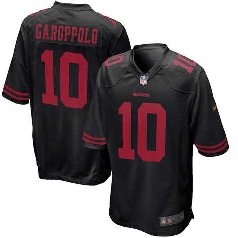 Nike Jimmy Garoppolo San Francisco 49ers Black Alternate Game Jersey