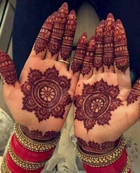 Traditional and Simple Round Mehndi Designs You Should Definitely Try ...