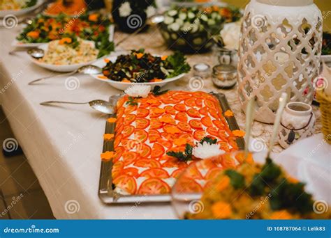 Catering Wedding Buffet Events Stock Photo - Image of party, restaurant ...