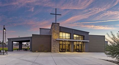 Custom Church Campus Steel Buildings | Nucor Building Systems | Church building design, Church ...