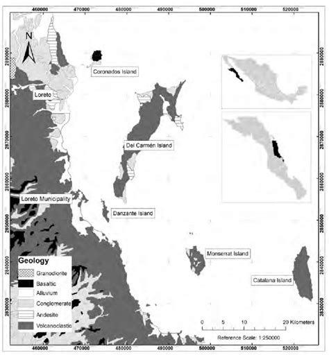 Geology of the Loreto Area | Download Scientific Diagram