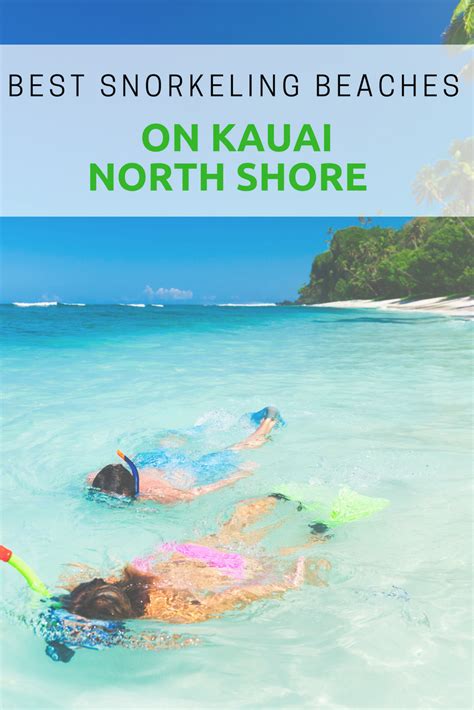 Best snorkeling beaches in Kauai North Shore - Pitstops for Kids | Hawaii beaches, Kauai ...