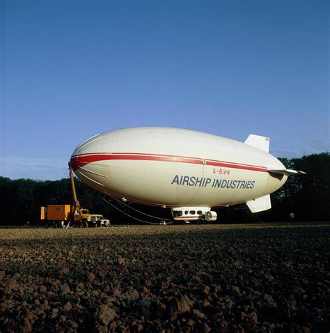 Airship Industries Airship(dirigible) Photograph by Alex Bartel/science Photo Library - Pixels