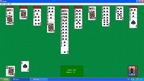 Microsoft Spider Solitaire (1998)