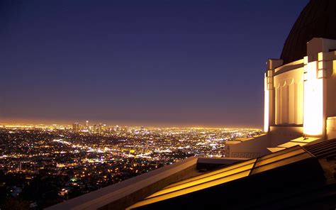Los Angeles From Griffith Observatory HD desktop wallpaper : Widescreen : High Definition ...