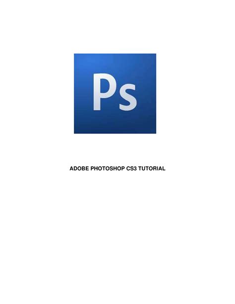 adobe photoshop tutorial for beginers - VISUALARTS - USyd - Studocu