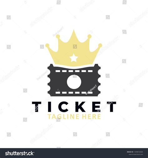 Ticket Logo Icon Stock Vector (Royalty Free) 1349816504 | Shutterstock