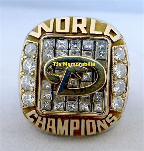 2001 ARIZONA DIAMONDBACKS WORLD SERIES CHAMPIONSHIP RING PROTOTYPE ...