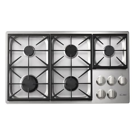 Dacor - Heritage 36" Gas Cooktop - Stainless steel at Pacific Sales