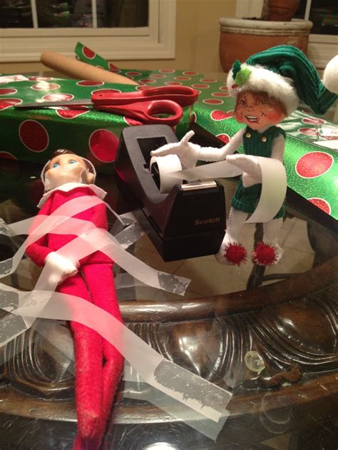 Elf on a Shelf - Mischief | Elf on a shelf ideas | Pinterest