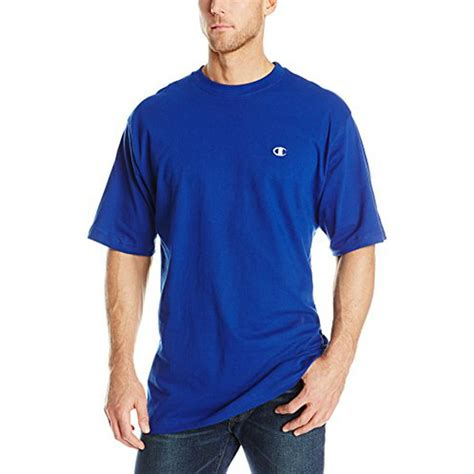 Champion - champion men's big-tall crew neck jersey t-shirt, royal, 4x ...