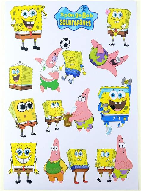 Bob Esponja Wallpaper Stickers Wallpaper Decor Cartoon Wallpaper | The ...