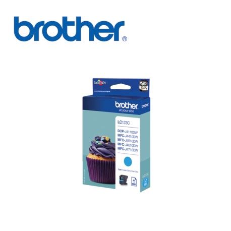 BROTHER LC123 CYAN INK CARTRIDGE - CasaBella Imports LTD