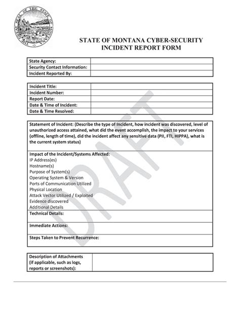 Cyber Security Incident Report - Fill and Sign Printable Template ...