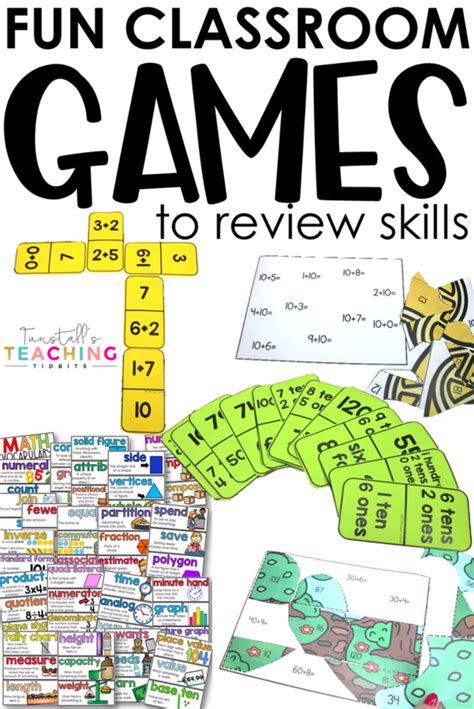 5 Fun Classroom Games to Review Skills - Tunstall's Teaching Tidbits ...