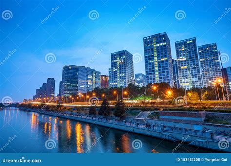 Beijing, China CBD City Skyline Stock Photo - Image of building, china: 153434208