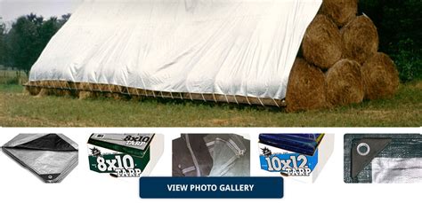 Tarp Accessories | Straps, Adhesive and Poly & Canvas Tarps