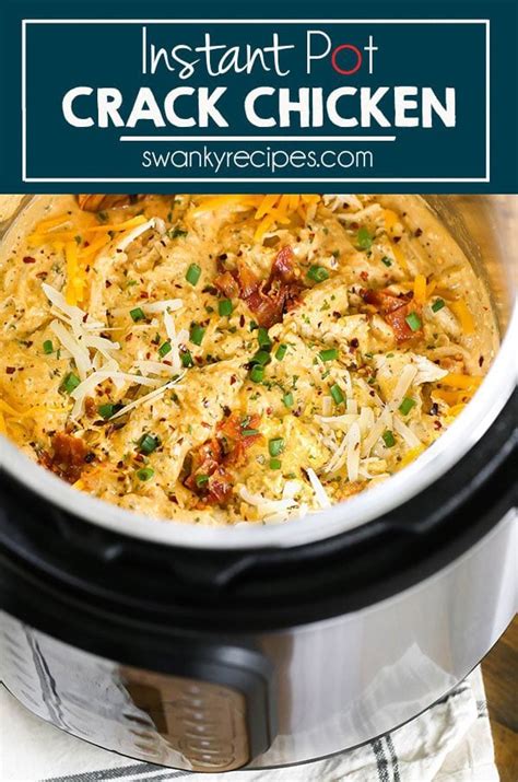 Instant Pot Crack Chicken - Swanky Recipes