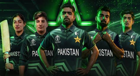 PCB reveals Star Nation Jersey for ICC Cricket World Cup 2023