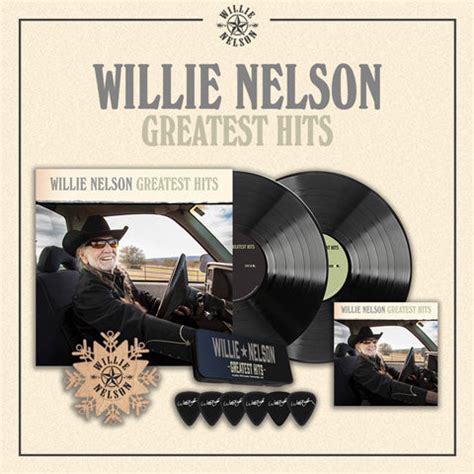 Pre-Order Willie Nelson Greatest Hits – Willie Nelson Shop